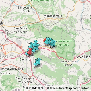 Mappa Via F. D'Avanzo, 83021 Avella AV, Italia (5.59917)