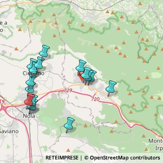 Mappa Via D'Avanzo, 83021 Avella AV, Italia (4.69706)