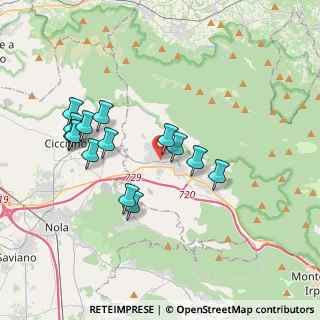 Mappa Via D'Avanzo, 83021 Avella AV, Italia (3.73357)