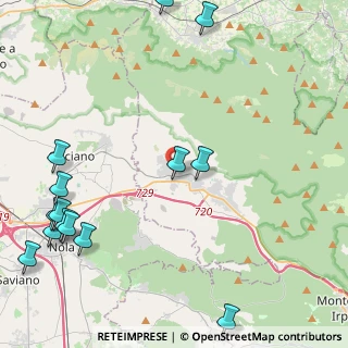 Mappa Via F. D'Avanzo, 83021 Avella AV, Italia (6.56786)