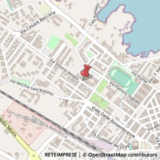 Mappa Via Vittorio Veneto, 149, 70043 Monopoli, Bari (Puglia)