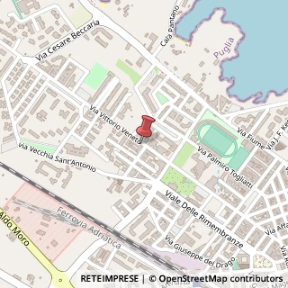 Mappa Via Vittorio Veneto, 86, 70043 Monopoli, Bari (Puglia)