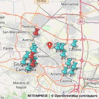Mappa Via D'Anna Leone, 81030 Sant'Arpino CE, Italia (4.43222)