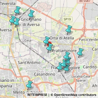 Mappa Via D'Anna Leone, 81030 Sant'Arpino CE, Italia (2.69357)