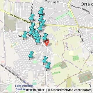 Mappa Via D'Anna Leone, 81030 Sant'Arpino CE, Italia (0.4875)