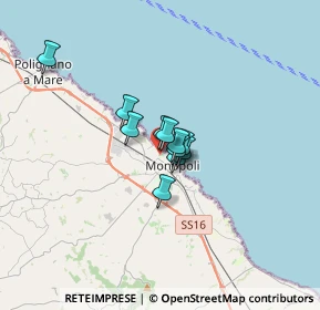 Mappa Via Trieste, 70043 Monopoli BA, Italia (1.8)