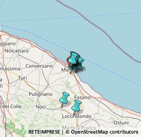 Mappa Via Trieste, 70043 Monopoli BA, Italia (4.6225)