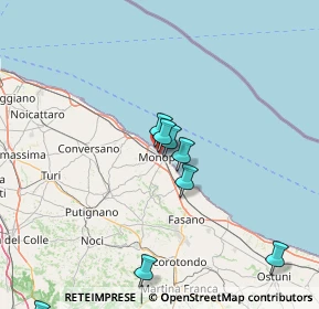Mappa Via Trieste, 70043 Monopoli BA, Italia (31.3)