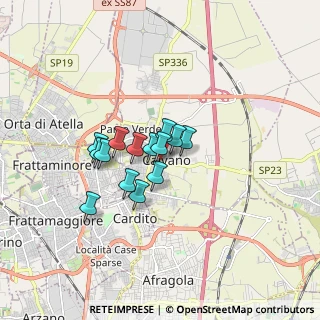 Mappa Via Romagnosi, 80023 Caivano NA, Italia (1.18571)