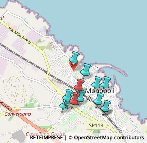 Mappa 32-34, 70043 Monopoli BA, Italia (0.97154)