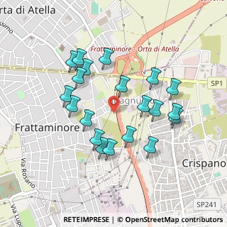 Mappa Via Spagnuolo snc, 80020 Frattaminore NA, Italia (0.467)