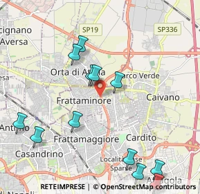 Mappa Via Spagnuolo snc, 80020 Frattaminore NA, Italia (2.56333)