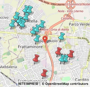 Mappa Via Spagnuolo snc, 80020 Frattaminore NA, Italia (1.2065)