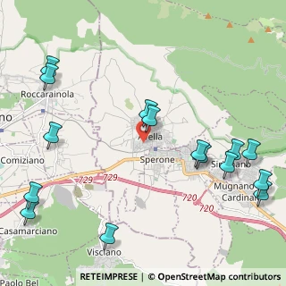 Mappa Via Carmignano, 83021 Avella AV, Italia (3.01333)