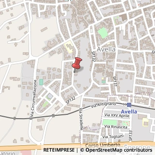 Mappa Via Luigi Pirandello, 23, 83021 Avella, Avellino (Campania)
