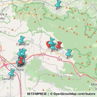 Mappa Via Carmignano, 83021 Avella AV, Italia (5.24286)