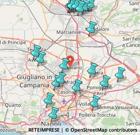 Mappa Piazza Cesare Battisti, 80023 Caivano NA, Italia (10.0805)