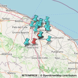 Mappa Via Ricordi, 70010 Casamassima BA, Italia (9.893)
