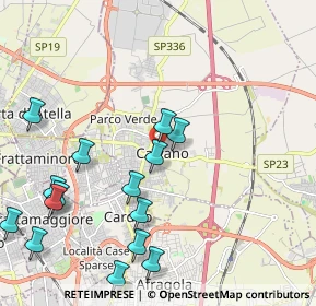 Mappa Via Silvio Pellico, 80023 Caivano NA, Italia (2.668)