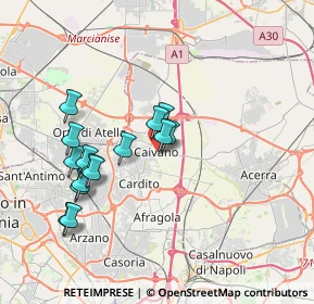 Mappa Via Pietro Maroncelli, 80023 Caivano NA, Italia (3.67067)