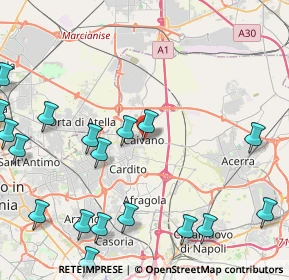 Mappa Via Pietro Maroncelli, 80023 Caivano NA, Italia (6.444)