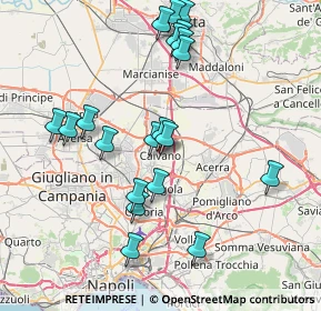 Mappa Via Pietro Maroncelli, 80023 Caivano NA, Italia (8.511)