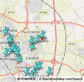 Mappa Via Pietro Maroncelli, 80023 Caivano NA, Italia (2.9165)
