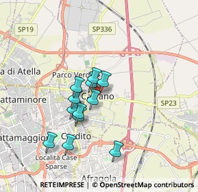 Mappa Via Pietro Maroncelli, 80023 Caivano NA, Italia (1.495)