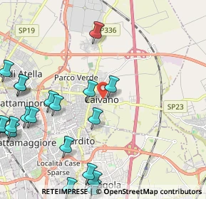 Mappa Via Pietro Maroncelli, 80023 Caivano NA, Italia (3.1465)