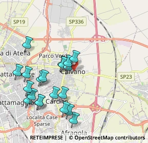 Mappa Via Pietro Maroncelli, 80023 Caivano NA, Italia (2.233)