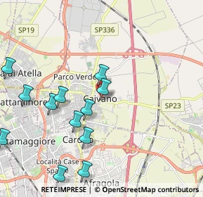 Mappa Via Pietro Maroncelli, 80023 Caivano NA, Italia (2.47833)