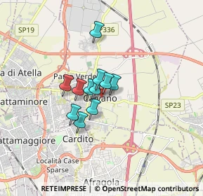 Mappa Via Pietro Maroncelli, 80023 Caivano NA, Italia (1.03909)