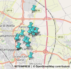 Mappa Via Pietro Maroncelli, 80023 Caivano NA, Italia (1.81375)