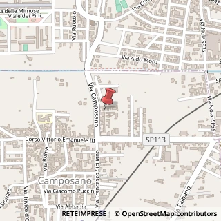Mappa Via Galileo Galilei,  5, 80032 Camposano, Napoli (Campania)