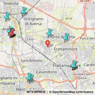 Mappa , 81030 Sant'Arpino CE, Italia (3.48412)