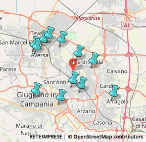 Mappa , 81030 Sant'Arpino CE, Italia (3.74167)