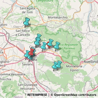 Mappa SP133, 83021 Avella AV, Italia (6.956)