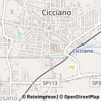 Mapa Cicciano