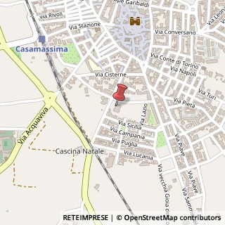 Mappa Via Francesco Lapenna, 70, 70010 Casamassima, Bari (Puglia)