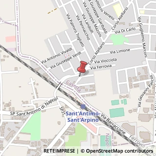 Mappa Via Albert Einstein, 121, 81030 Sant'Arpino, Caserta (Campania)