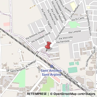 Mappa Via dei Lavoratori, 25-17, 81030 Sant'Arpino, Caserta (Campania)