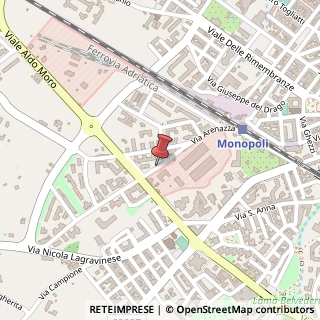 Mappa Via Arenazza, 70043 Monopoli BA, Italia, 70043 Monopoli, Bari (Puglia)