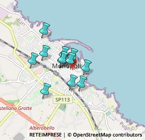 Mappa Piazza XX Settembre, 70043 Monopoli BA, Italia (0.61462)