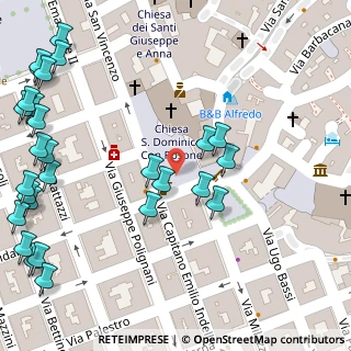 Mappa Piazza XX Settembre, 70043 Monopoli BA, Italia (0.07143)