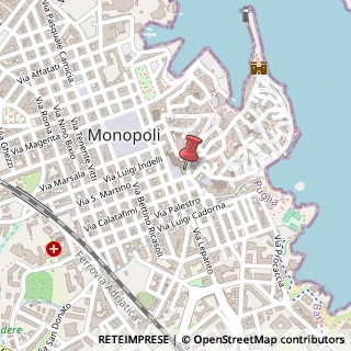Mappa Piazza Alessandro Manzoni, 22, 70043 Monopoli, Bari (Puglia)