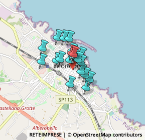 Mappa Via G. Polignani, 70043 Monopoli BA, Italia (0.4945)