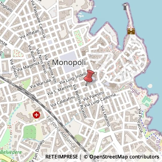 Mappa Via G. Polignani, 41, 70043 Monopoli, Bari (Puglia)