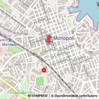 Mappa Via Roma, 141, 70043 Monopoli, Bari (Puglia)