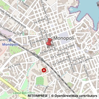 Mappa Via Roma, 129, 70043 Monopoli, Bari (Puglia)