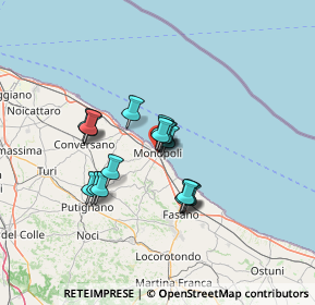 Mappa Via Bixio, 70043 Monopoli BA, Italia (10.69176)